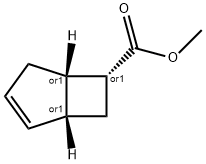 Bicyclo[3.2.0]hept-2-ene-6-carboxylic acid, methyl ester, (1alpha,5alpha,6beta)- (9CI) 结构式