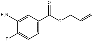 Benzoic acid, 3-amino-4-fluoro-, 2-propenyl ester (9CI) 结构式