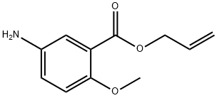 Benzoic acid, 5-amino-2-methoxy-, 2-propenyl ester (9CI) 结构式