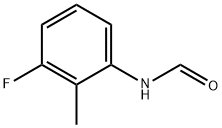 N-(3-氟-2-甲)苯基甲酰胺 结构式