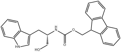 FMOC-L-TRYPTOPHANOL 结构式