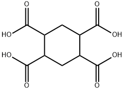 环己烷-1,2,4,5-四甲酸 结构式