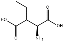 Aspartic  acid,  3-ethyl- 结构式