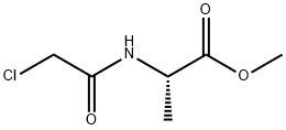 2-(2-氯乙酰氨基)丙酸甲酯 结构式