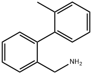 2'-甲基联苯基-2-甲胺 结构式