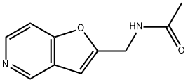 Acetamide,  N-(furo[3,2-c]pyridin-2-ylmethyl)- 结构式