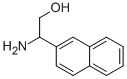 2-(2-萘基)-2-氨基乙醇 结构式