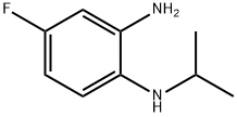 4-fluoro-1-N-(propan-2-yl)benzene-1,2-diamine 结构式