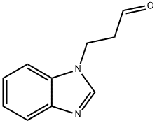 1H-Benzimidazole-1-propanal(9CI) 结构式