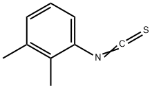 2,3-二甲基苯基异硫氰酸酯 结构式