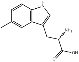 5-甲基-L-色氨酸 结构式