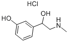 DL-去氧肾上腺素盐酸盐 结构式