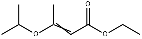 3-异丙氧基-2-丁烯酸乙酯 结构式