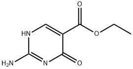 2-氨基-5-乙氧羰基-4-羟基嘧啶 结构式