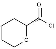 2H-Pyran-2-carbonyl chloride, tetrahydro-, (R)- (9CI) 结构式