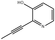 3-Pyridinol, 2-(1-propynyl)- (9CI) 结构式