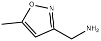 (5-甲基-3-异恶唑)甲胺 结构式