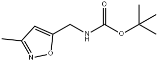 3-溴-5-(N-BOC)氨基甲基异噁唑 结构式