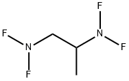 N,N,N',N'-Tetrafluoro-1,2-propanediamine 结构式