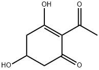 2-Cyclohexen-1-one, 2-acetyl-3,5-dihydroxy- (9CI) 结构式