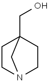 1-Azabicyclo[2.2.1]heptane-4-Methanol 结构式
