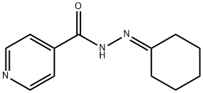 N'-Cyclohexylideneisonicotinic hydrazide 结构式