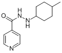 N'-(4-Methylcyclohexyl)isonicotinic hydrazide 结构式