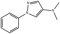 N,N-Dimethyl-1-phenyl-1H-pyrazol-4-amine 结构式