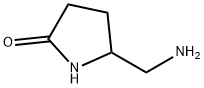5-氨甲基-2-吡咯烷酮 结构式