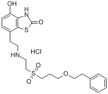 盐酸西贝奈迪 结构式