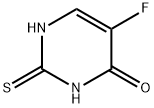 L-2-巯基-4-羟基-5-氟嘧啶 结构式