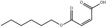 马来酸氢己酯 结构式