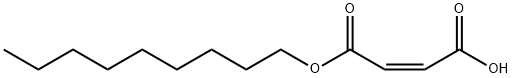 Maleic acid hydrogen 1-nonyl ester 结构式