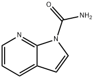 7-氮杂吲哚-1-甲酰胺 结构式