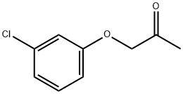 1-(3-CHLOROPHENOXY)-2-PROPANONE 结构式