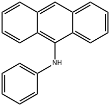N-苯基-9-氨基蒽 结构式