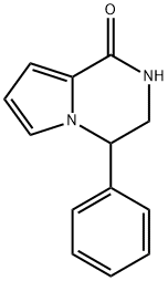 4-苯基-3,4-二氢-吡咯并[1,2-A]吡嗪-1(2H)-酮 结构式