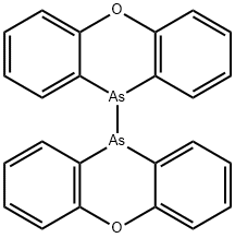 10,10'-Bi(10H-phenoxarsine) 结构式