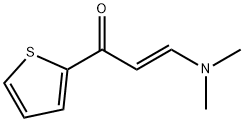 (2E)-3-(二甲基氨基)-1-(2-噻吩)丙-2-烯-1-酮 结构式