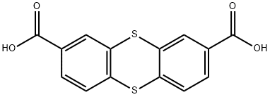 2,8-Thianthrenedicarboxylic Acid 结构式