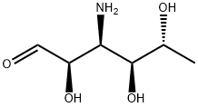 3-amino-3,6-didesoxyglucose 结构式
