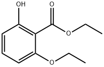 6-乙氧基-2-羟基苯酸乙酯 结构式