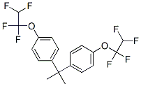 1,1'-异亚丙基双[4-(1,1,2,2-四氟乙氧基)苯 结构式