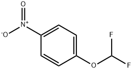 4-(二氟甲氧基)硝基苯 结构式