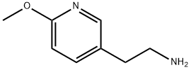 3-(6-甲氧基吡啶)-乙胺 结构式