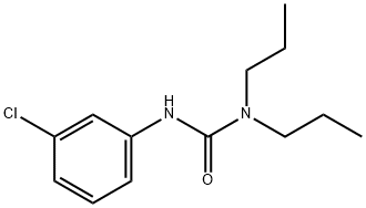 3-(m-Chlorophenyl)-1,1-dipropylurea 结构式