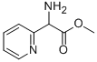 2-氨基-2-(吡啶-2-基)乙酸甲酯 结构式