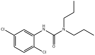 3-(2,5-DICHLOROPHENYL)-1,1-DIPROPYLUREA 结构式