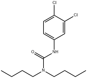 N,N-Dibutyl-N'-(3,4-dichlorophenyl)urea 结构式