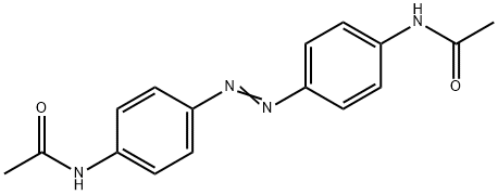 4',4''-Azobisacetanilide 结构式